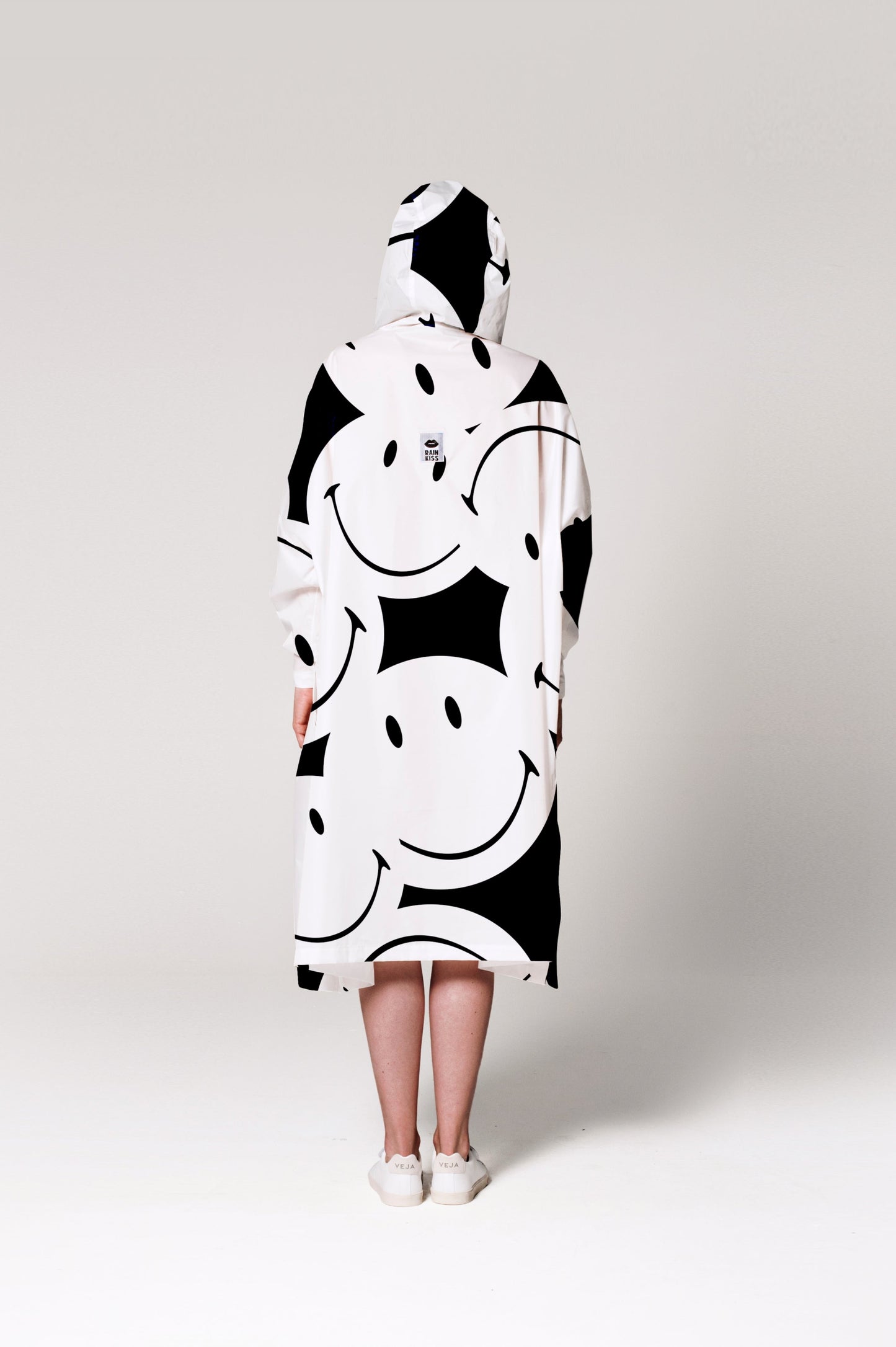 Panda Smiley - Rain Poncho