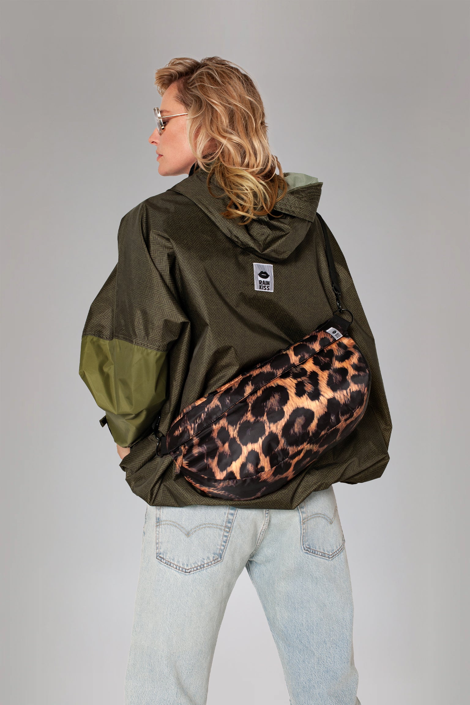 Image of Dark Leopard - Crossbody Bag