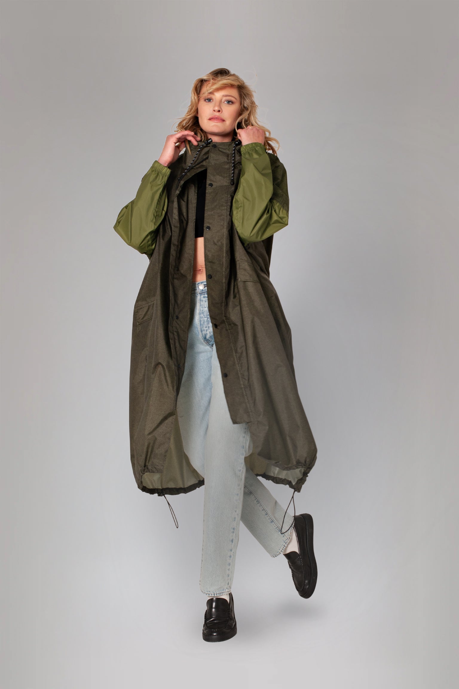 Herringbone - Rain Coat