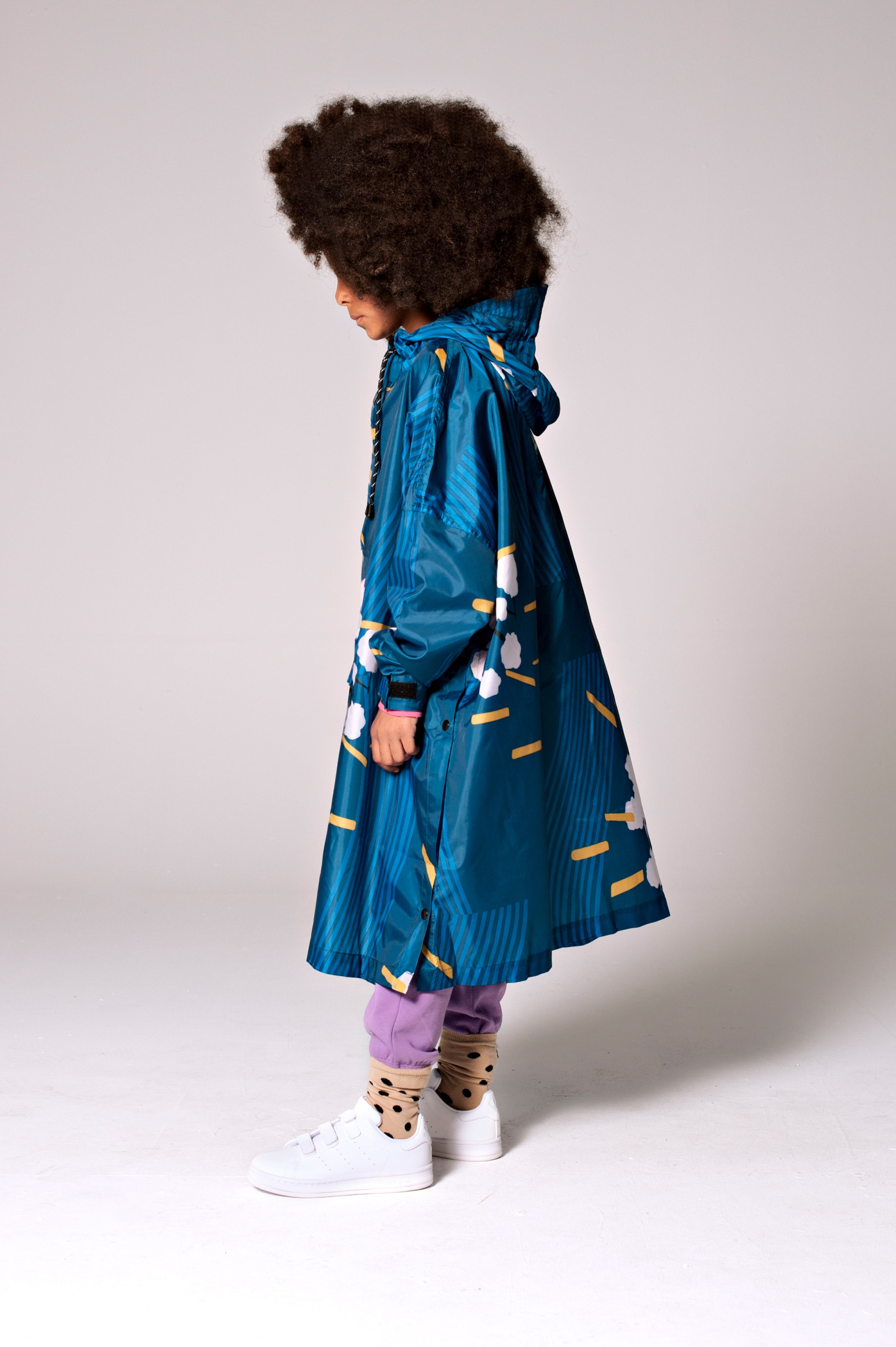 Image of Japanese Blossom - Kids Rain Poncho