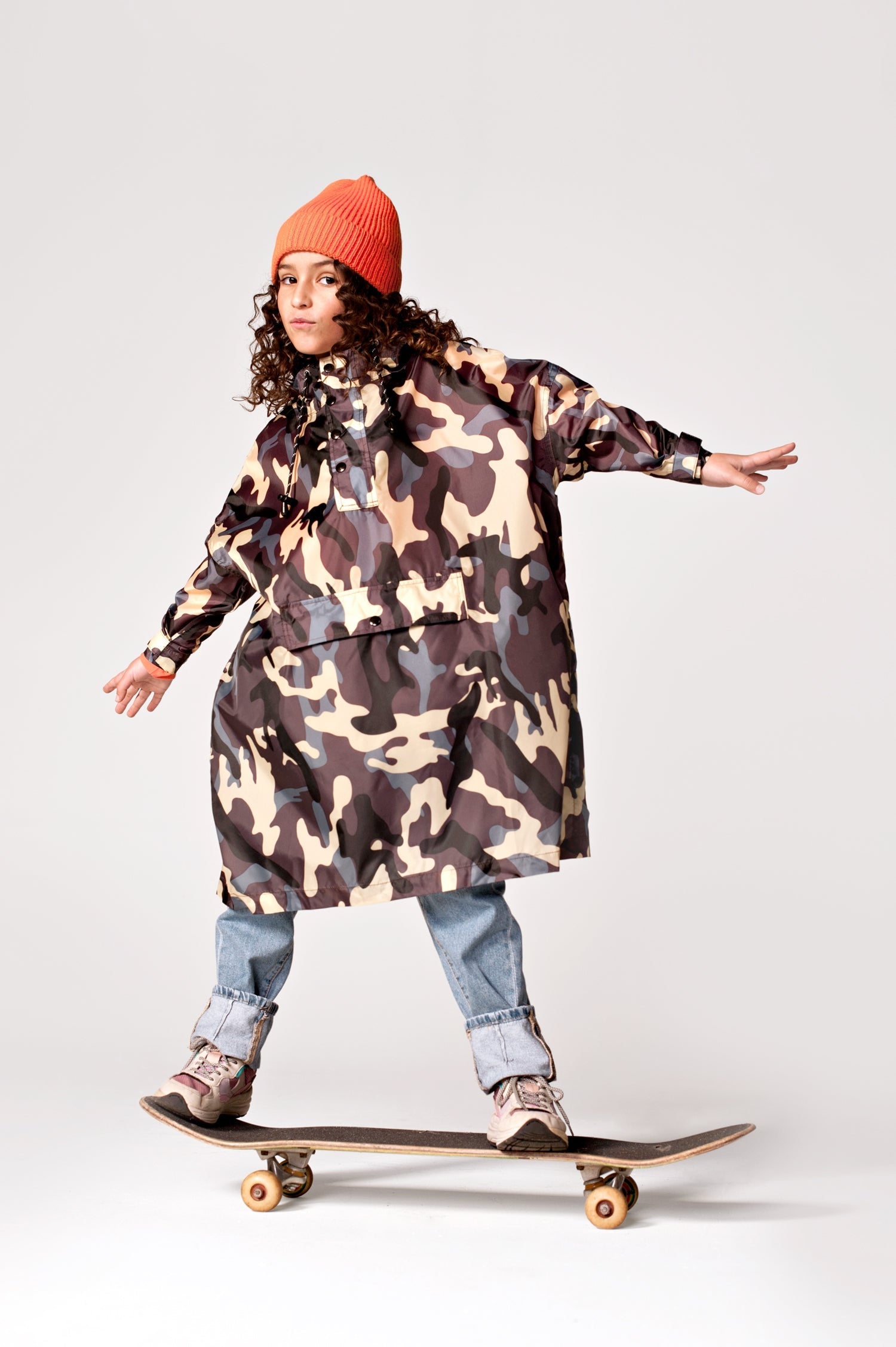 Image of Jungle Camo - Kids Rain Poncho