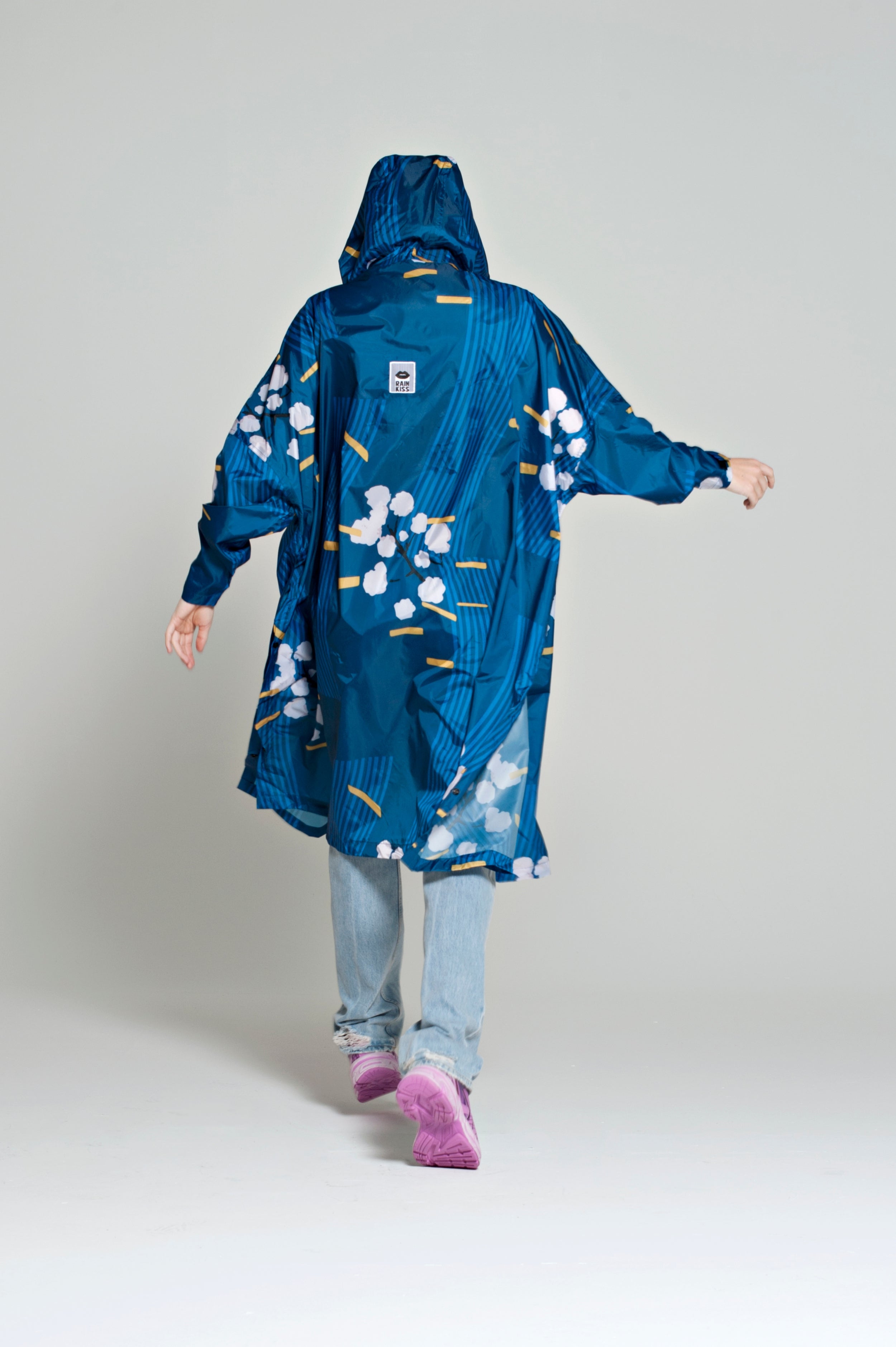 Image of Japanese Blossom - Rain Poncho