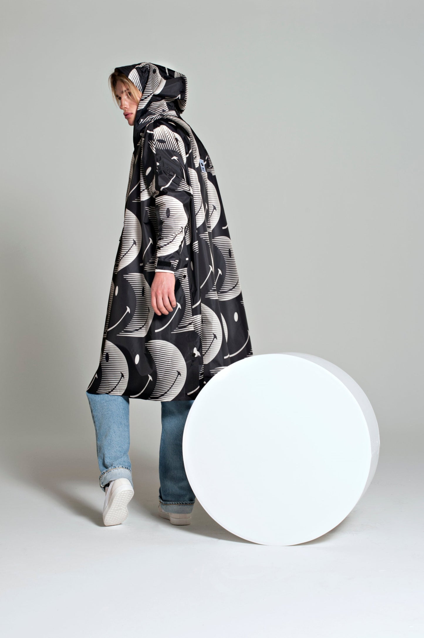 Half Moon x Smiley - Rain Poncho