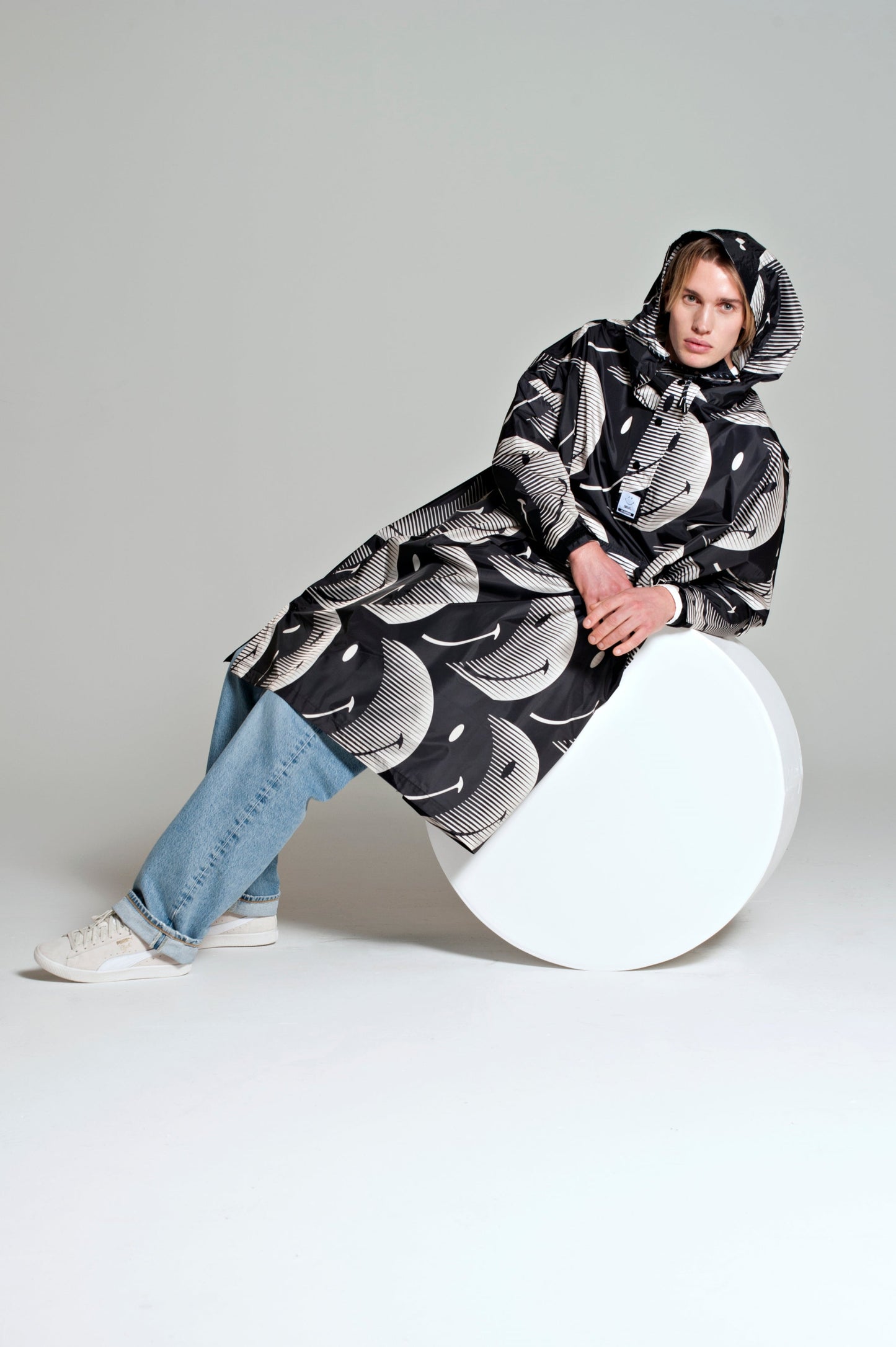 Half Moon x Smiley - Rain Poncho