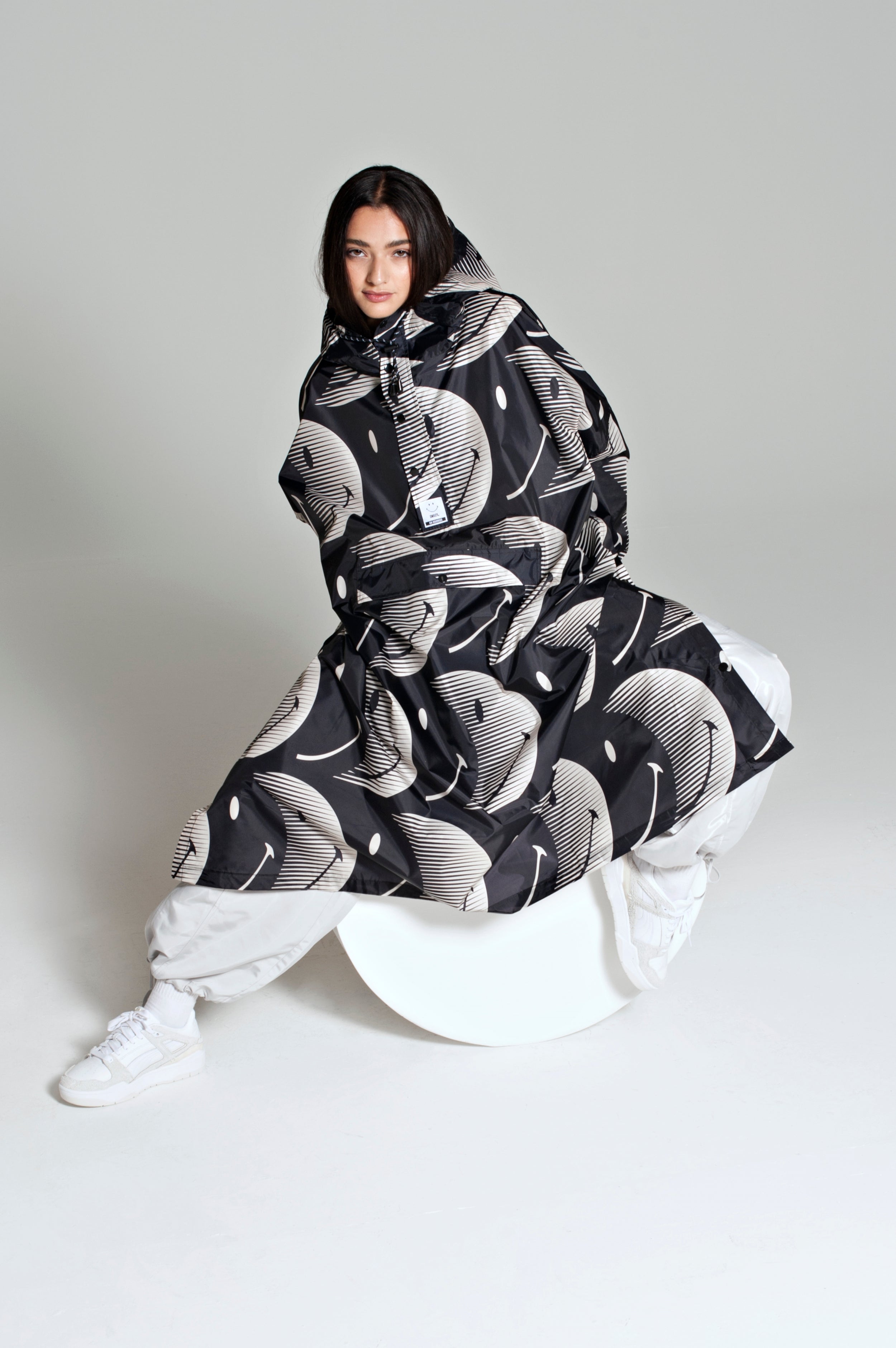 Image of Half Moon x Smiley - Rain Poncho