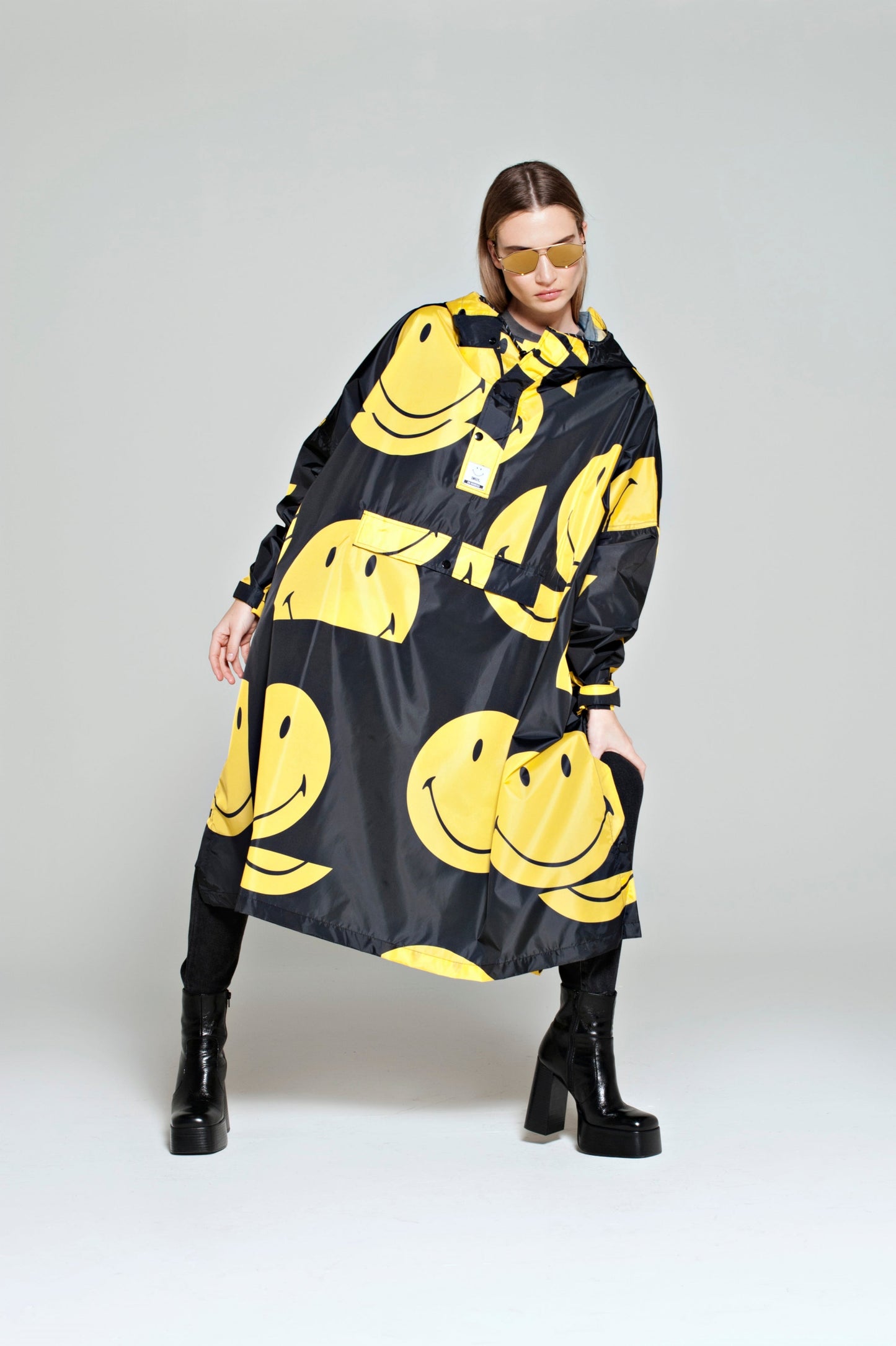 All Smiles x Smiley - Rain Poncho