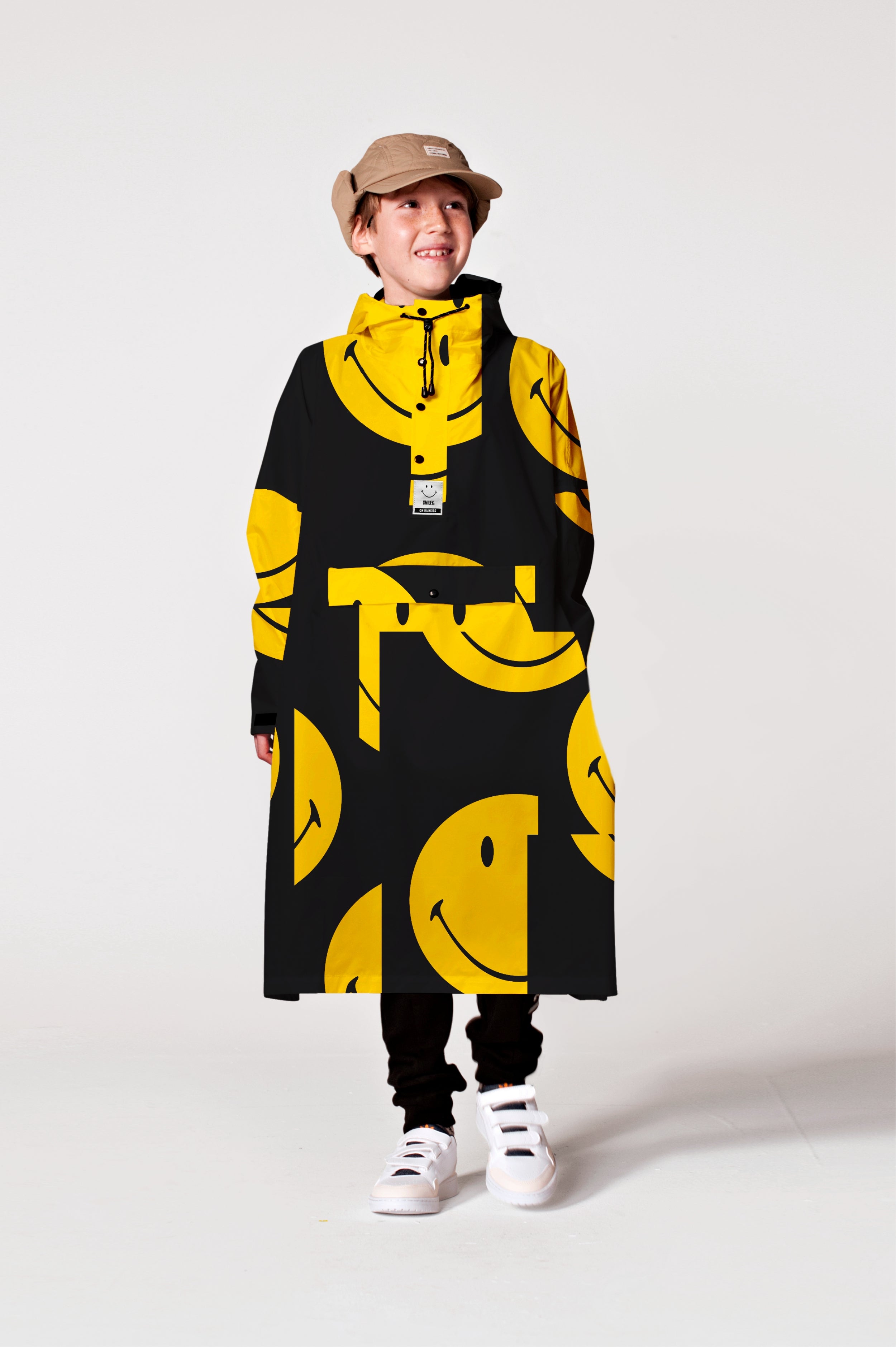 Image of All Smiles x Smiley - Kids Rain Poncho