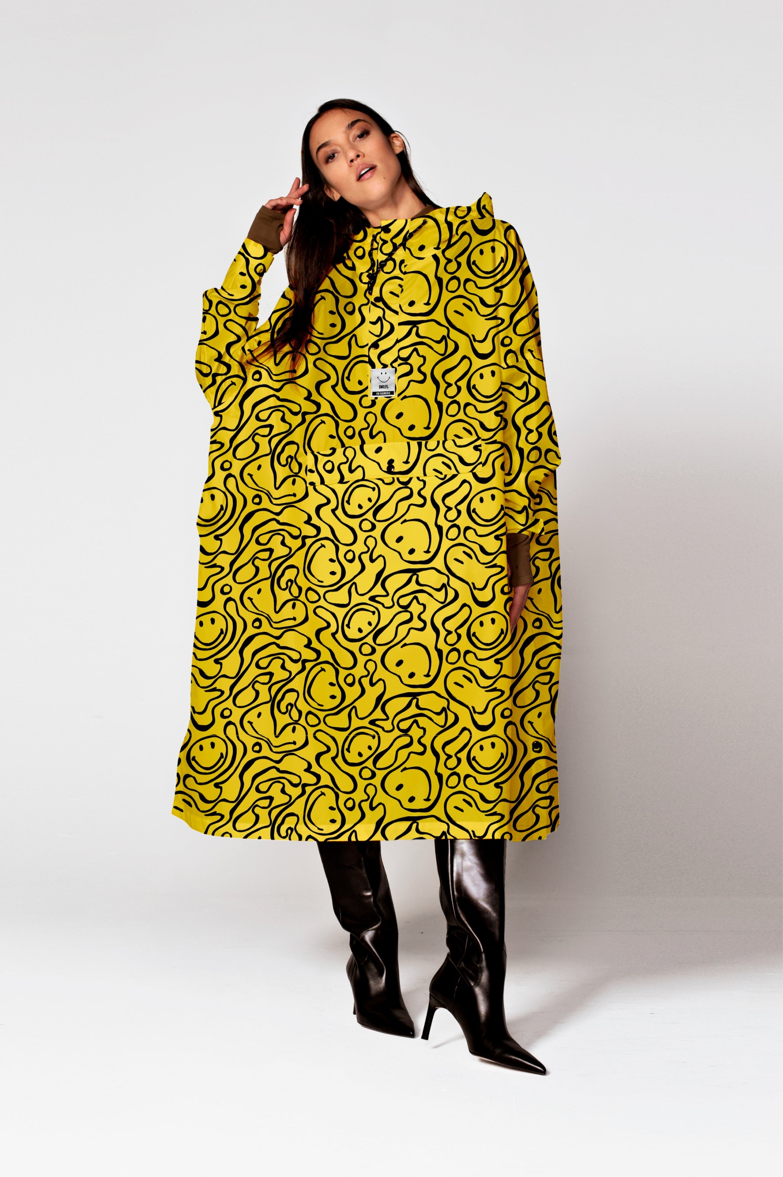 Happy Daze x Smiley - Rain Poncho