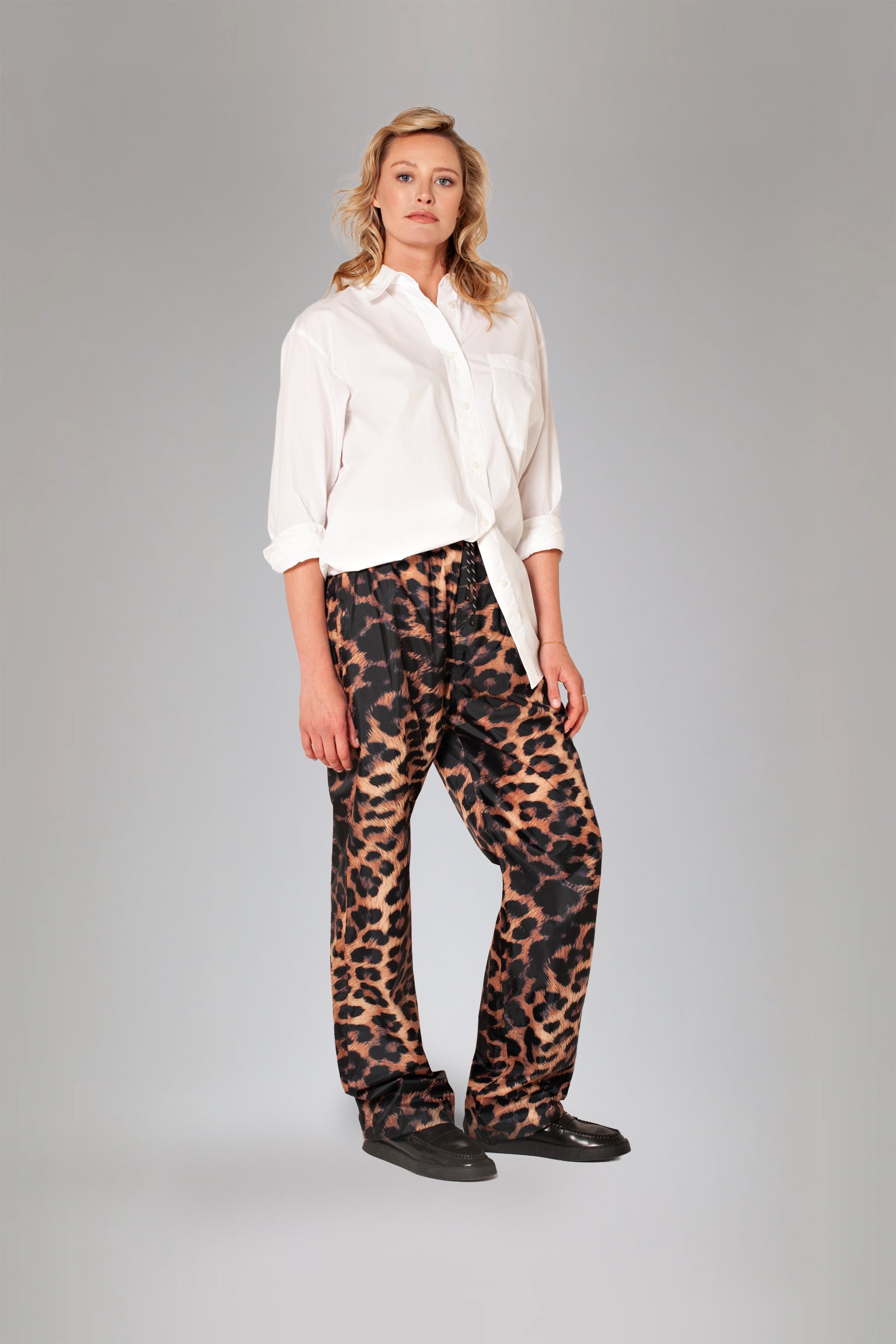 Image of Dark Leopard - Rain Pants