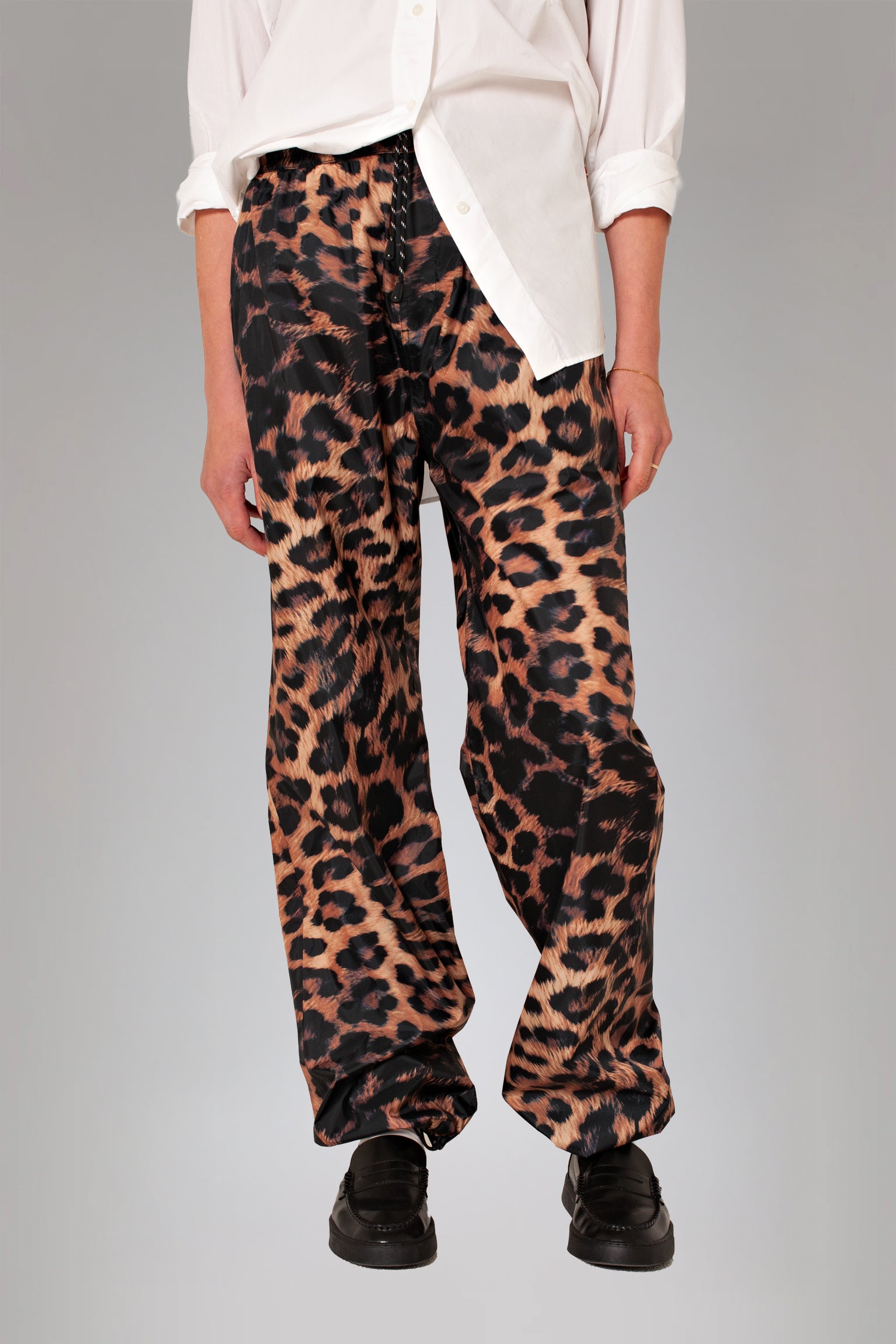 Image of Dark Leopard - Rain Pants