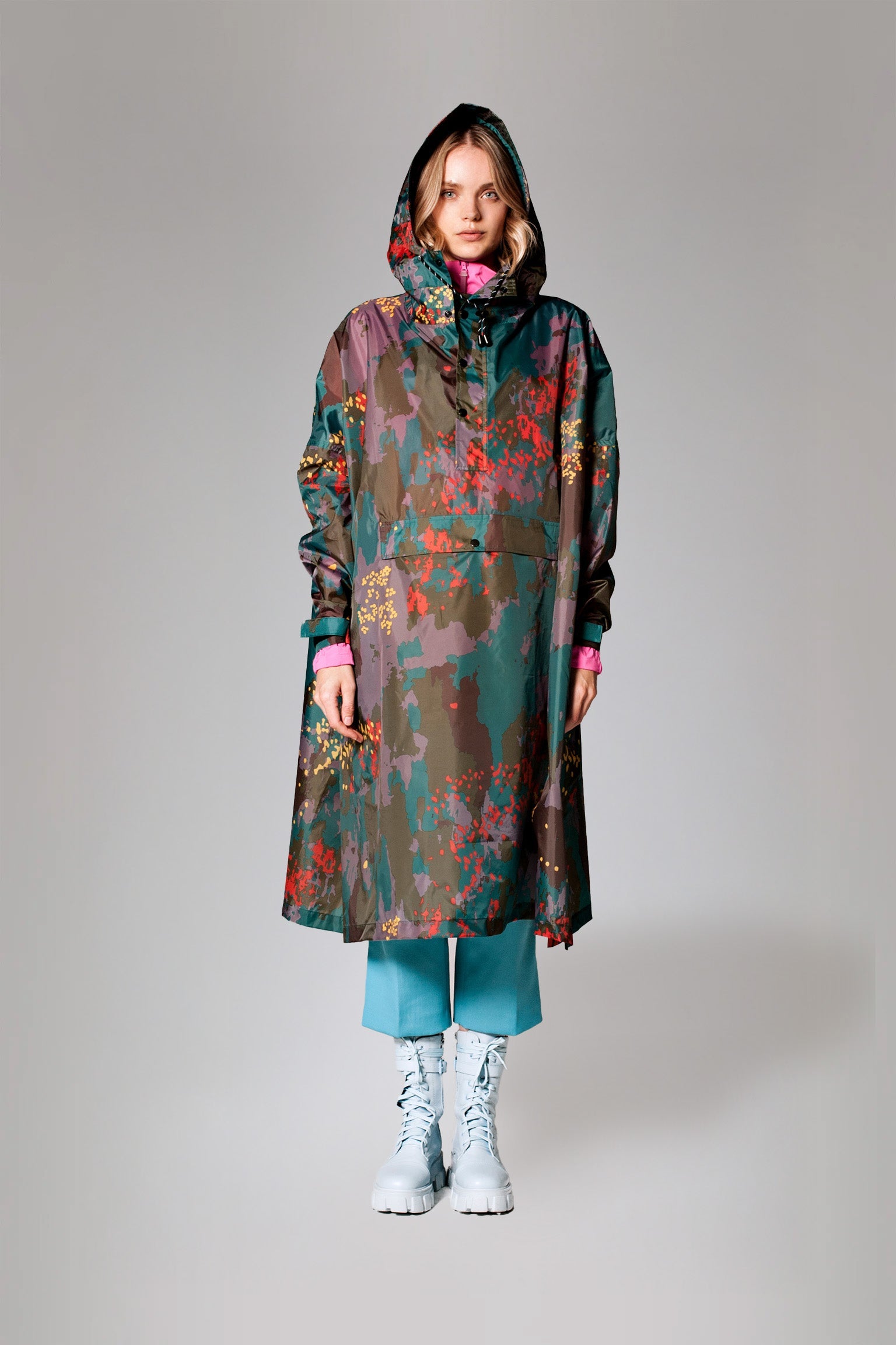 Image of Digi Forest Camo - Rain Poncho
