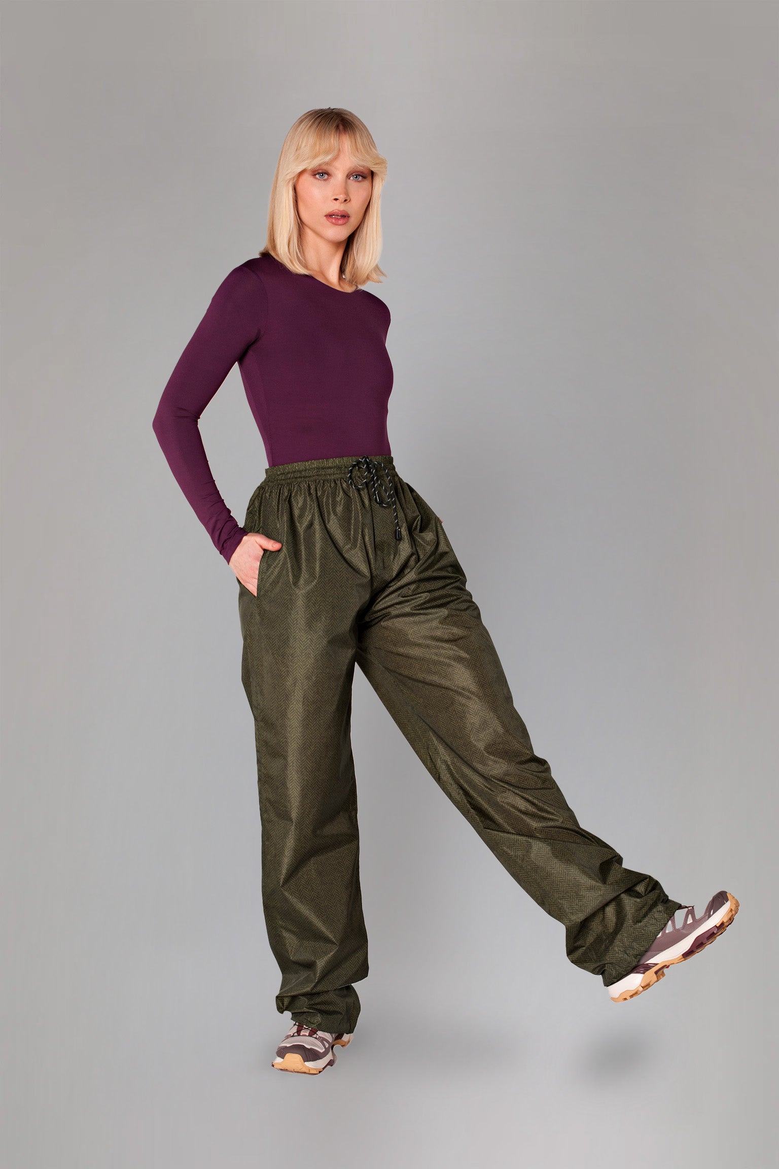 Image of Herringbone - Rain Pants
