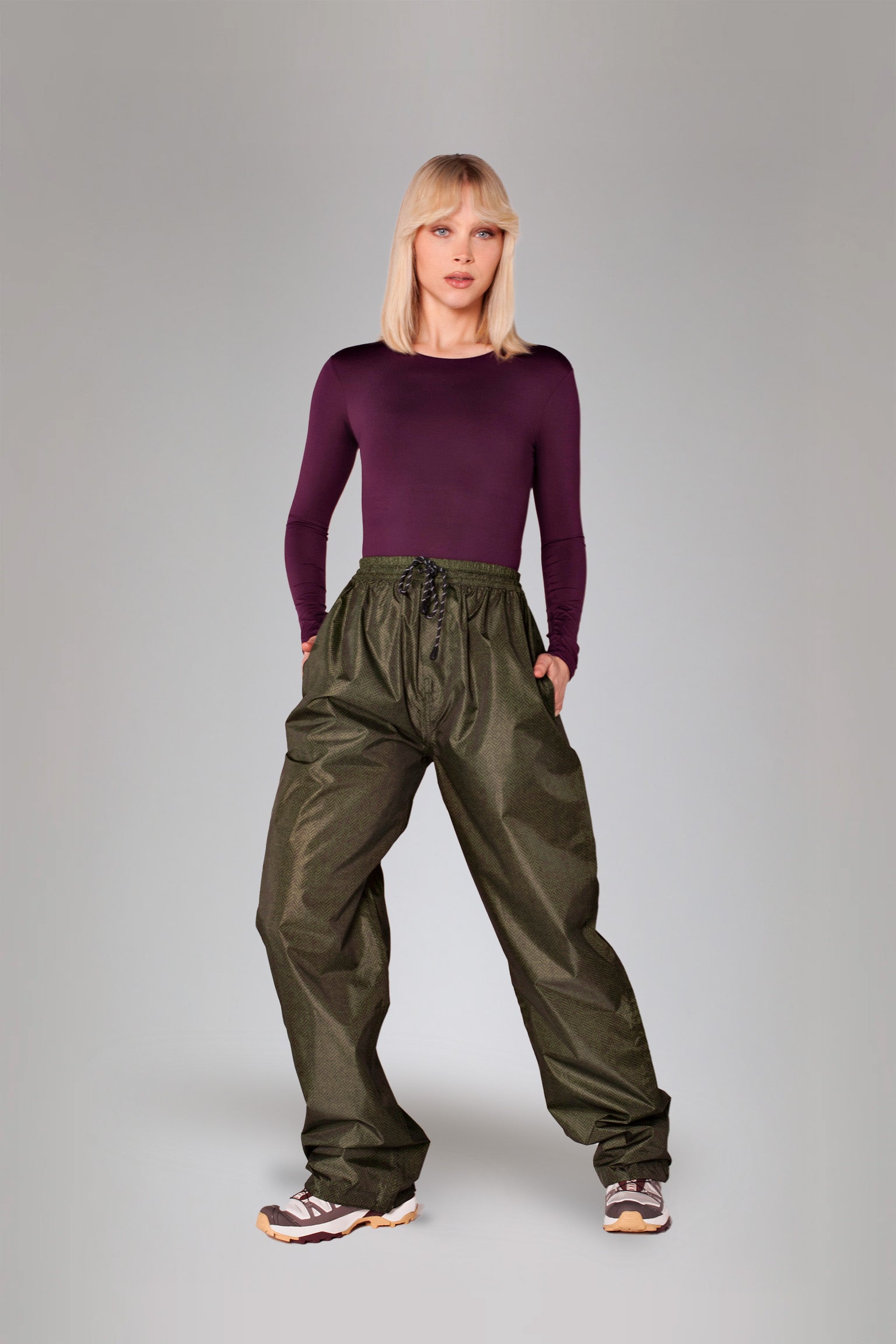 Image of Herringbone - Rain Pants