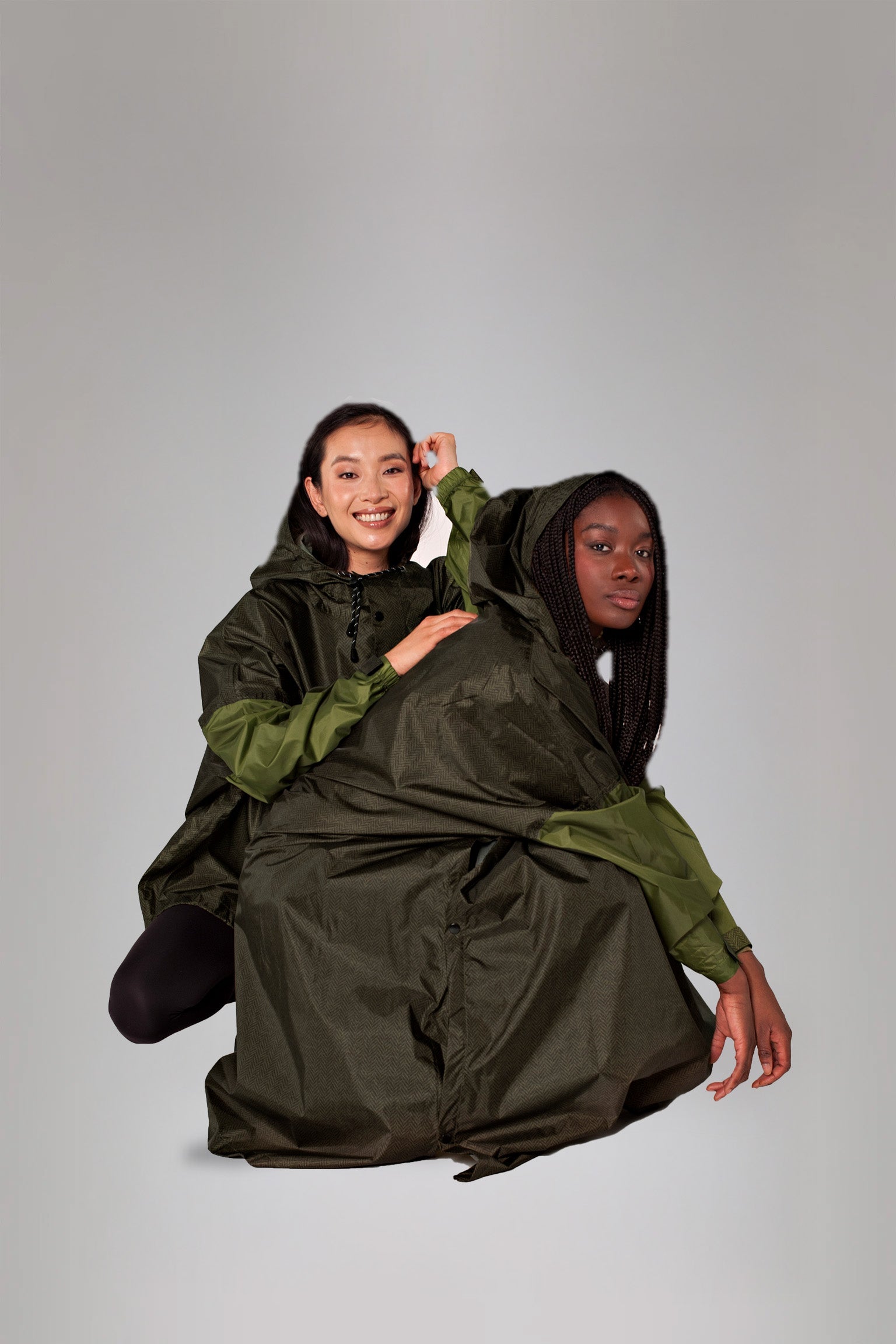 Image of Herringbone - Rain Poncho