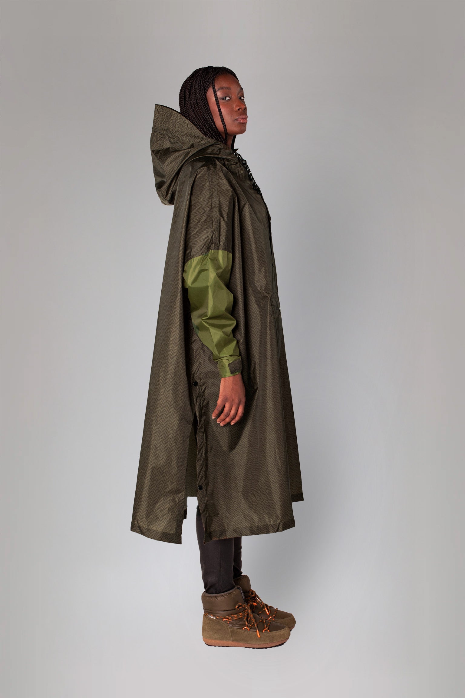 Image of Herringbone - Rain Poncho