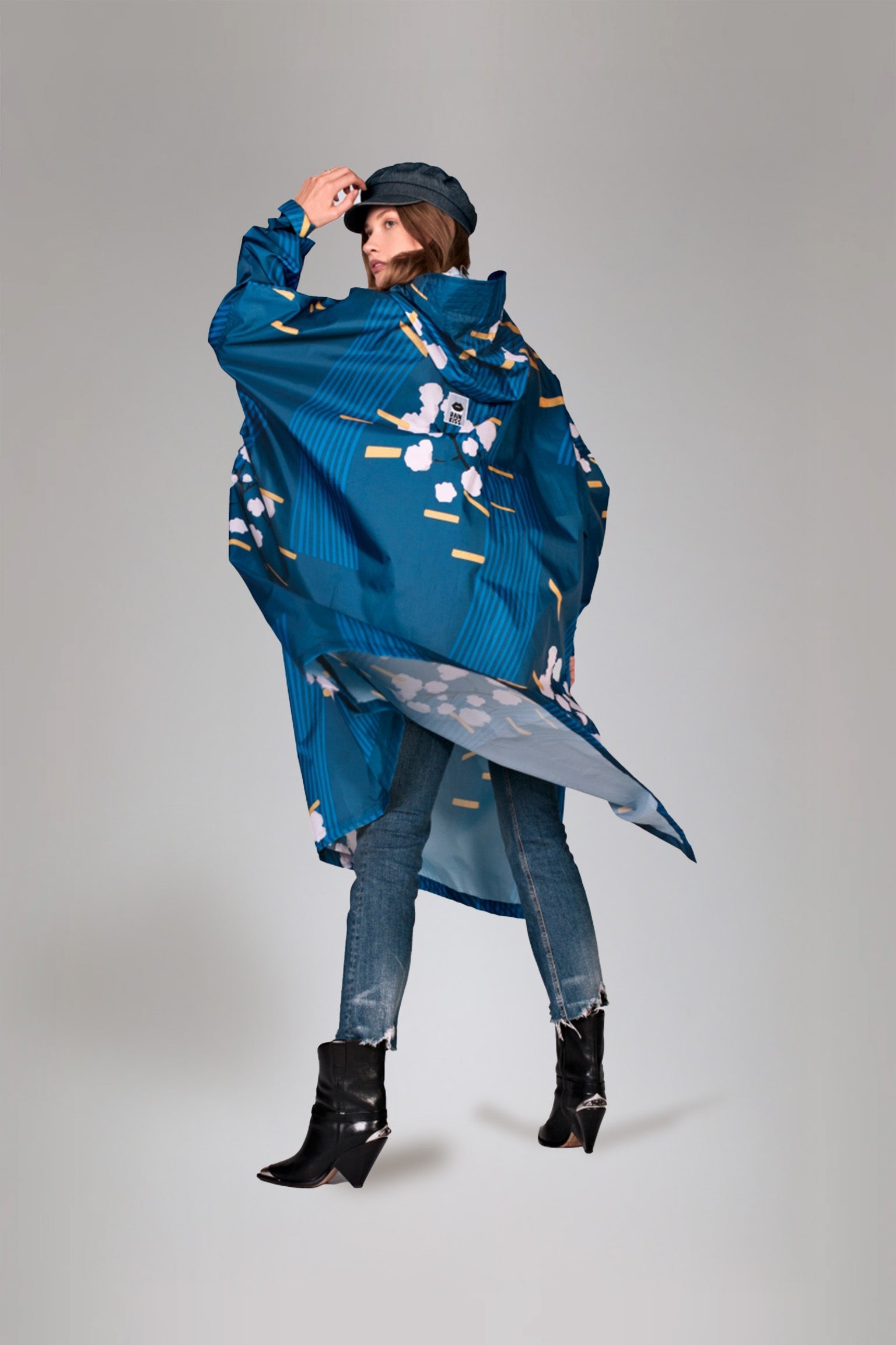 Image of Japanese Blossom - Rain Poncho